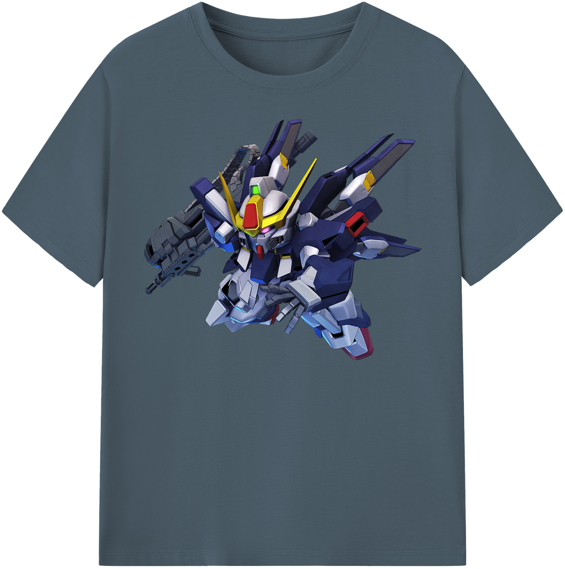 （画像用） 機動戦士ガンダム Mobile Suit Gundam 綿100％半袖Tシャツ（フロントプリント）